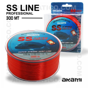 LINHA AKAMI SS LINE PROFESSIONAL 0,25mm / 7,45kg / 300Mt