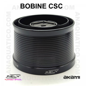 RELY CSC BOBINE CÓNICA EM ALUMÍNIO COR PRETO