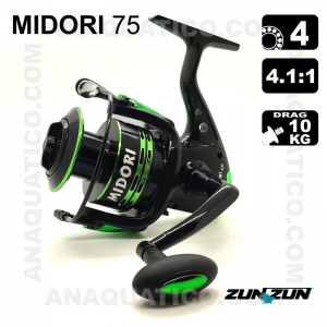 CARRETO MIDORI ZUN ZUN 75 BB 4 / Drag 10Kg / R 4.1:1