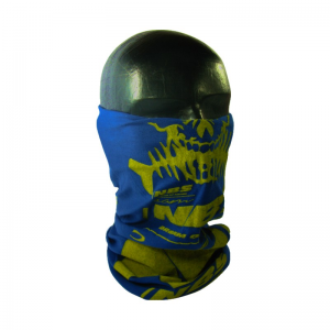 NBS BANDANA COR COR AZUL E AMARELO