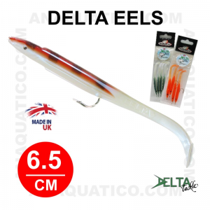DELTA EEL 65MM PEARL RED MACKEREL - 4 PCS