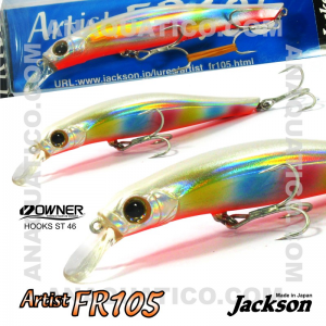 JACKSON ARTIS FR105 - 10.5CM / 15GR AFUNDA LENTO COR LRO