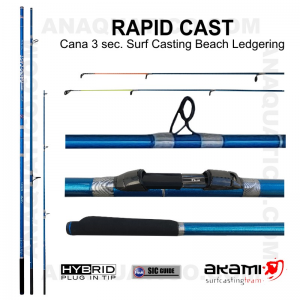 CANA AKAMI RAPID CAST 3 SEC. 4,20MT - 50/120GR - HYBRID