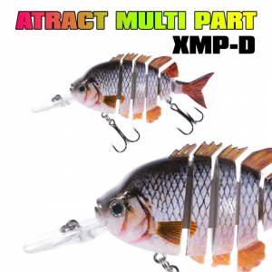 JAXON ATRACT MULTI PART XMP-D 7.5CM / 14GR FLOAT. COR F