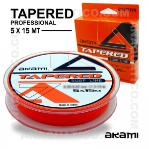 LINHA AKAMI TAPERED ORANGE PROFESSIONAL 5 X 15Mt