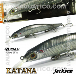 JACKSON KATANA 13CM / 19.5GR SUSPENSA COR HK2