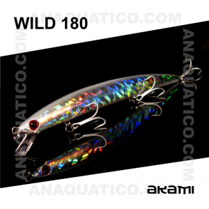 AMOSTRA AKAMI WILD 18CM / 28GR SLOW SINKING WHT