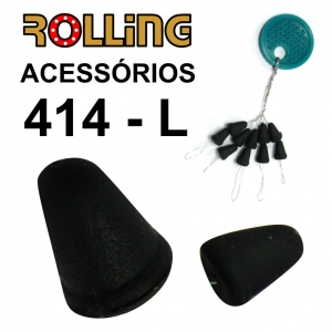 ROLLING TRAVÃO EM BORRACHA NºL 10 PCS