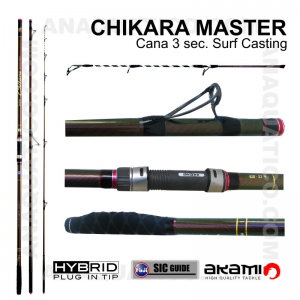 CANA AKAMI CHIKARA MASTER 3 SEC. 4,20MT - 100/250GR - HYBRID