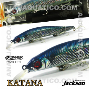 JACKSON KATANA 13CM / 19.5GR SUSPENSA COR SHADDO