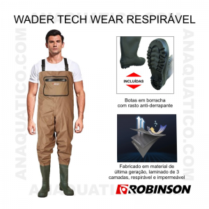 WADER ROBINSON TECH WEAR RESPIRÁVEL - 45