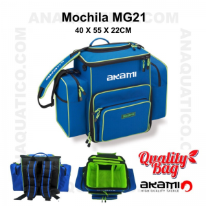MOCHILA AKAMI MG 21 - 40 X 55 X 22 CM