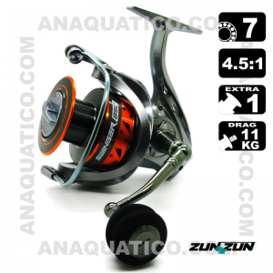 CARRETO ZUN ZUN SWINGER 850 BB 7 / Drag 11Kg / R 4.5:1