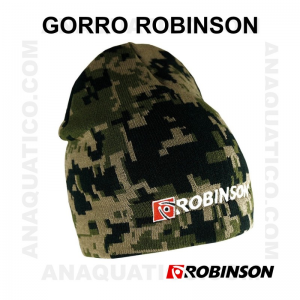 GORRO ROBINSON EM LÃ COR CAMO