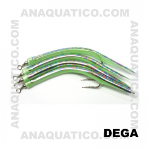 DEGA PINGALIM 15CM VERDE HOLOGRÁFICO