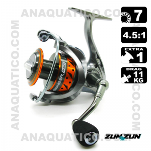 CARRETO ZUN ZUN SWINGER 450 BB 7 / Drag 11Kg / R 5.0:1