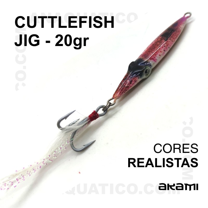 Akami Sepiade Jig 170gr Esca da Slow Pitch Traina