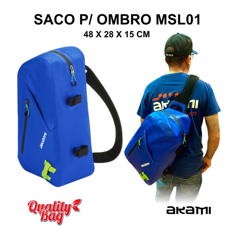 Saco de pesca estanque AKAMI MSL01 – compacto e ergonómico