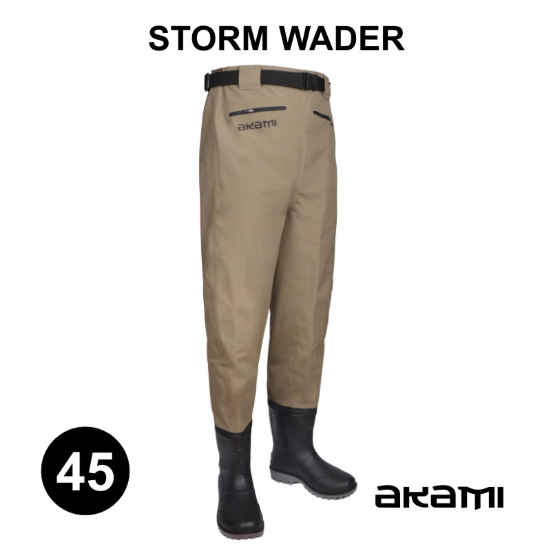 STORM WADER – vadeador de cintura em tecido Taslan para pesca