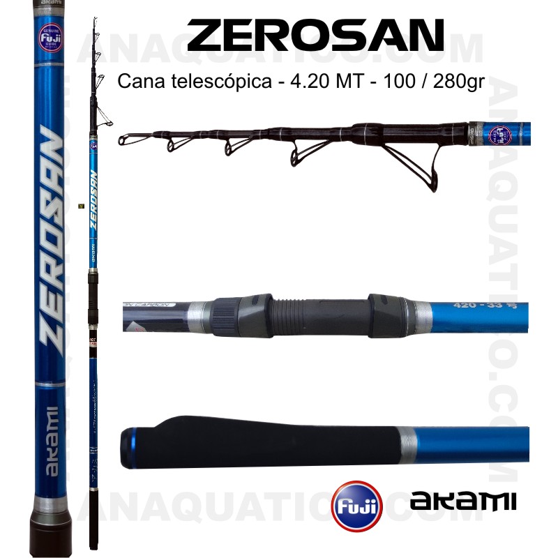 CANAS : CANA AKAMI ZEROSAN 4.20MT - 100/280GR