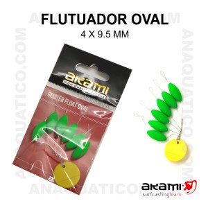 Flutuadores para surf casting