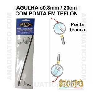 Agulha dupla para pesca depsortiva