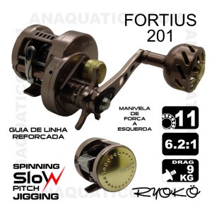 Carreto FORTIUS para slow Jigging