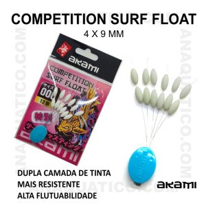 Flutuadores para surf casting
