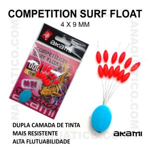 Flutuadores para surf casting