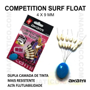 Flutuadores para surf casting