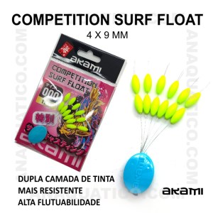 Flutuadores para surf casting