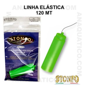 linha elástica para iscadas