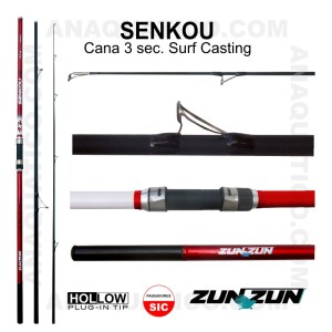 Cana para pesca de surf casting