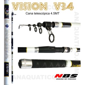 cana telescópica para pesca desportiva