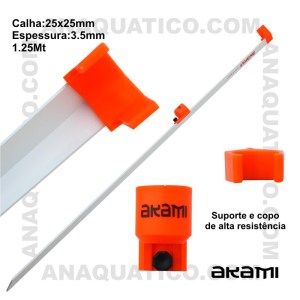 espeto para pesca de praia