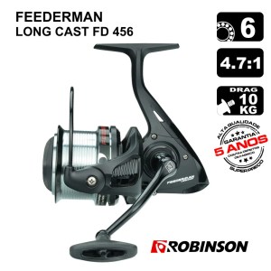 Carreto Robinson Raptor Feeder FD 406 com bobina em duralumínio e travão Quick Drag