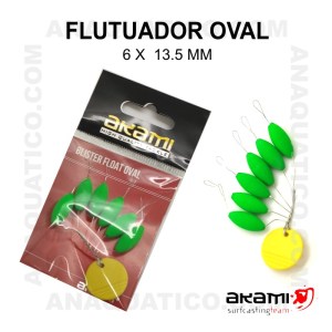 Flutuadores para surf casting