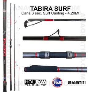 Cana ALISTER para pesca de surf casting