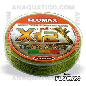 Linha entrançada FLOMAX X12