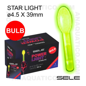 SELE POWER LIGHT BULB  ø 4.5 X 3.7 mm COR VERDE.