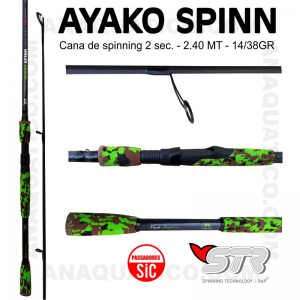 CANA STR AYAKO SPINN 2.40MT - 12/38GR