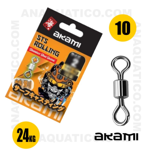 DESTORCEDOR STS ROLLING AKAMI Nº 10 - 24KG - 15 PCS