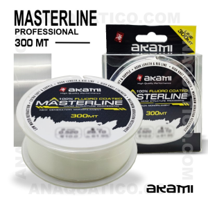 LINHA AKAMI MASTERLINE LINE PROFESSIONAL 0,520mm /28.10kg / 300Mt