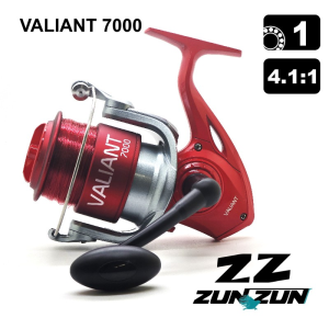 CARRETO ZUNZUN VALIANT 7000 BB 1 / R 4.1:1 LINHA INCLUÍDA