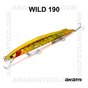AMOSTRA AKAMI WILD 19CM / 34GR SLOW SINKING ILB