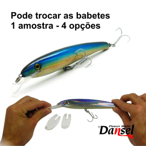AMOSTRA DANSEL SEA KILLER 15CM / 3 9GR FLUTUANTE SK6
