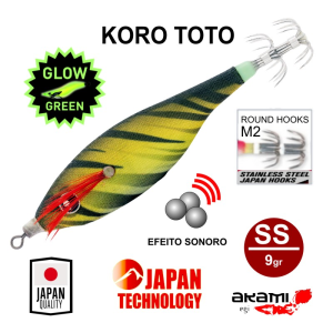 KORO TOTO AKAMI SS -  6CM / 9GR  - COR KRY