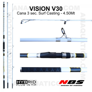 NBS VISION V30 SURF 3SEC. 4.5MT - 100/200GR - HÍBRIDA