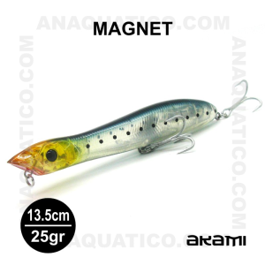 AMOSTRA AKAMI  MAGNET 135 13.5CM / 25GR  TOP WATER MA06