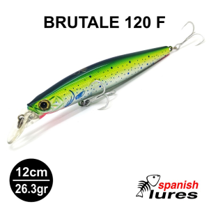 AMOSTRA SPANISH LURES BRUTALE 120 F 12CM / 26.3GR FLUTUANTE MAHI MAHI